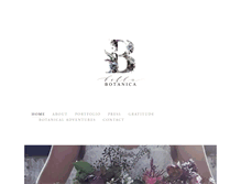 Tablet Screenshot of bellabotanicaflowers.com